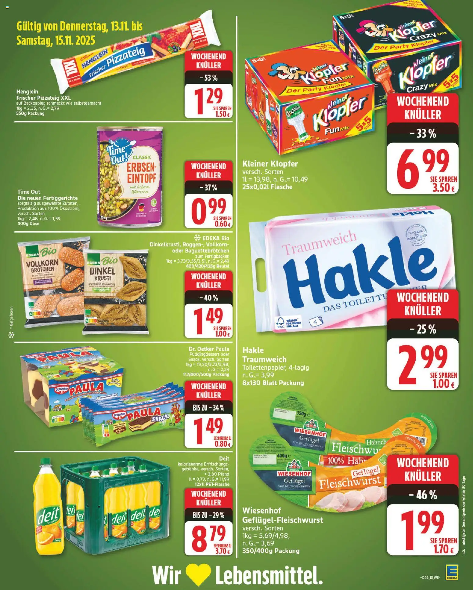 Edeka Prospekt 	 – gültig ab 10.11.2025 | Seite: 15