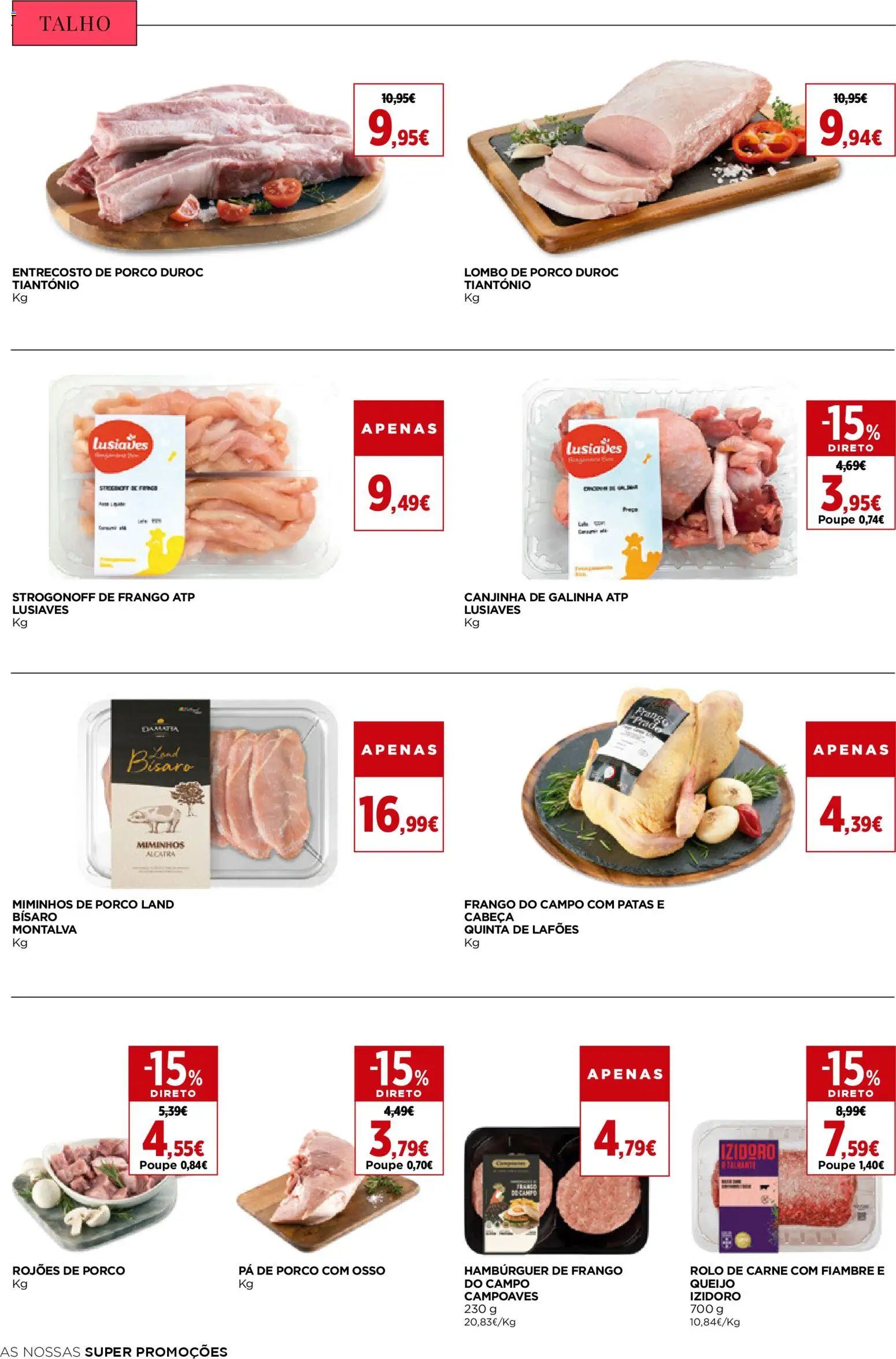 El Corte Ingles folheto │ válido de 16.01.2026 | Página: 18 | Produtos: Frango, Lombo, Carne, Pá