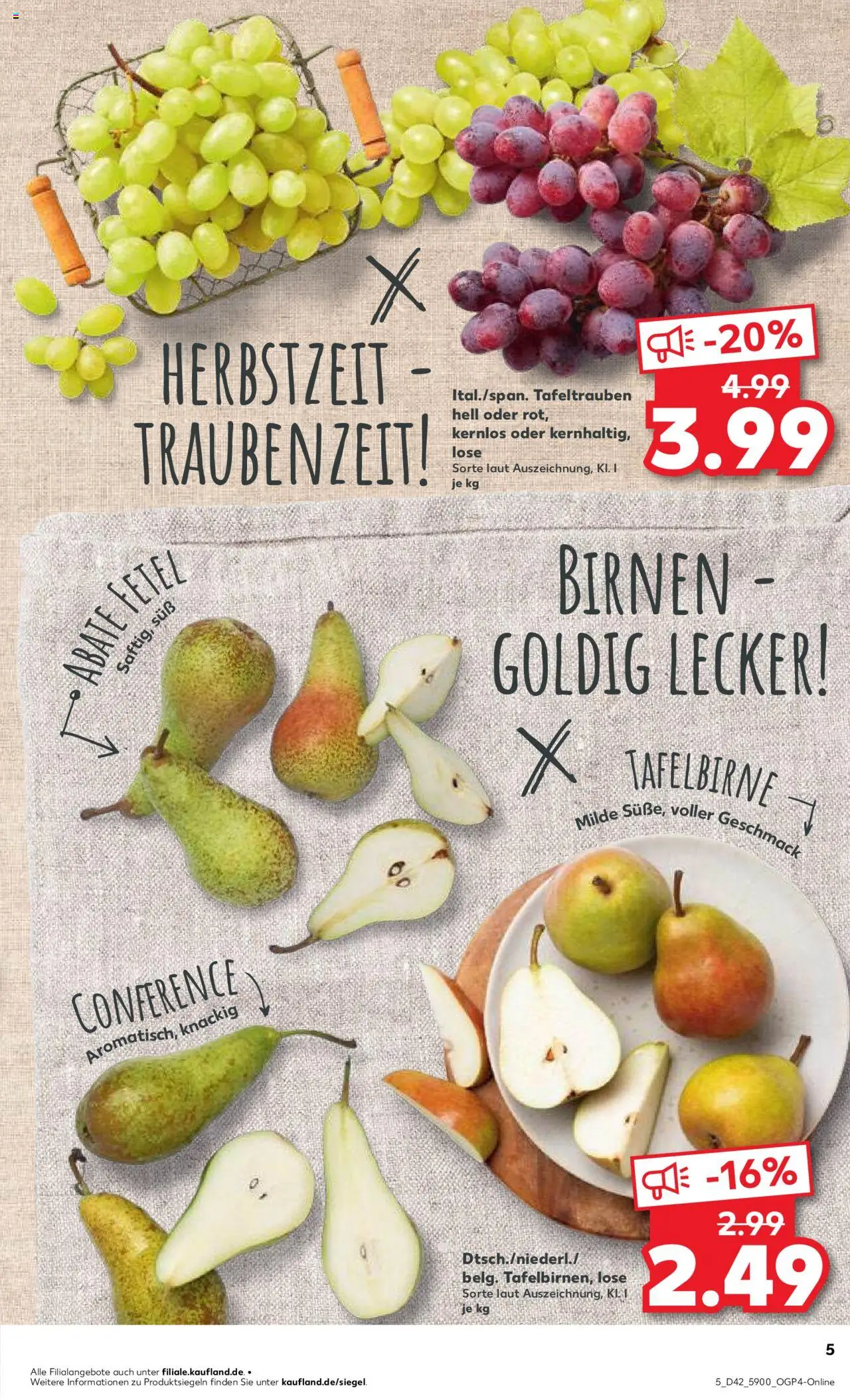 Kaufland Prospekt 	 – gültig ab 16.10.2025 | Seite: 5