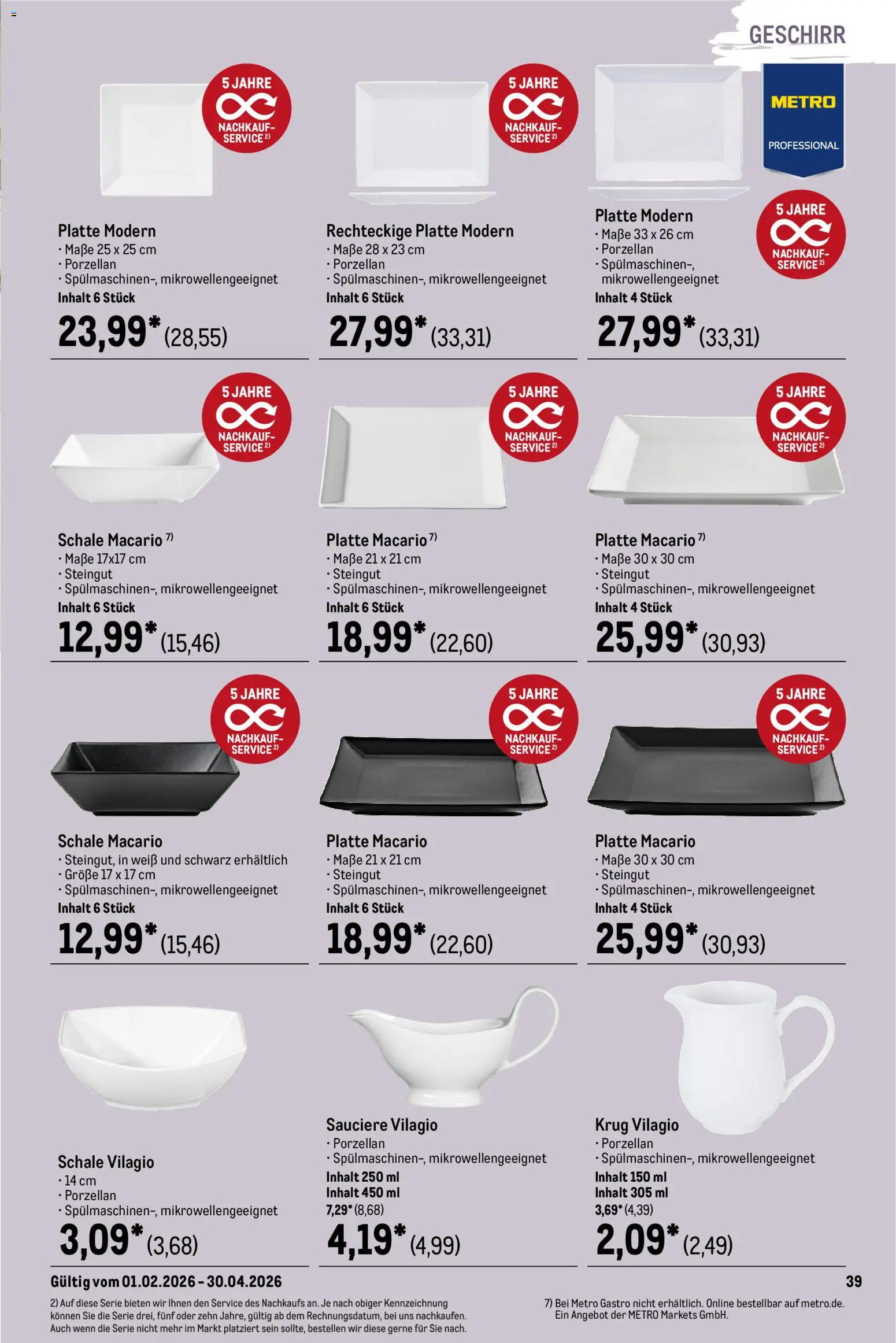 Metro Outdoor für Profis – gültig ab 01.02.2026 | Seite: 39