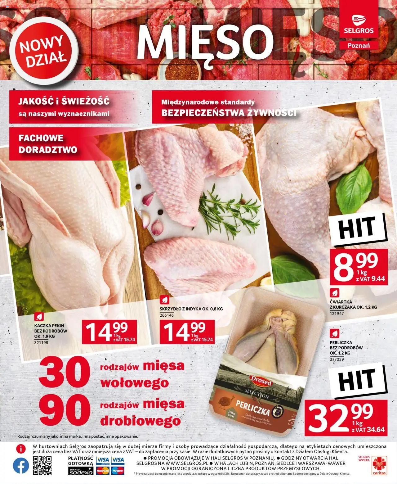 Selgros cash&carry - Selgros 2.0 smakuje lepiej! od 23.10.2025 | Strona: 3 | Produkty: Mięso, Kaczka, Perliczka