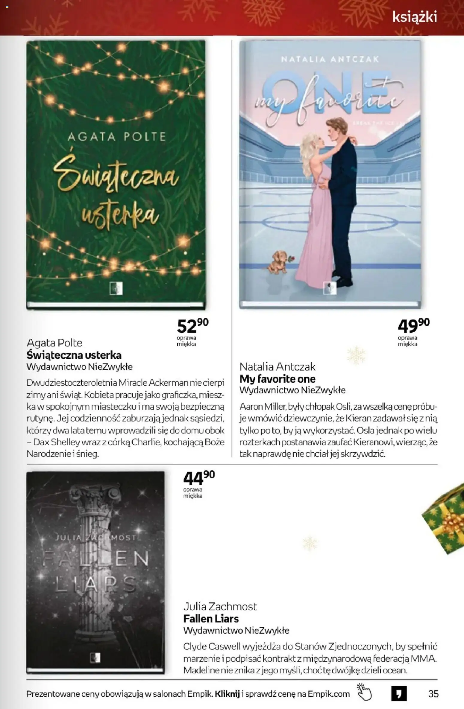 Empik promocje - Tom kultury Książki od 26.11.2025 | Strona: 35 | Produkty: Książki