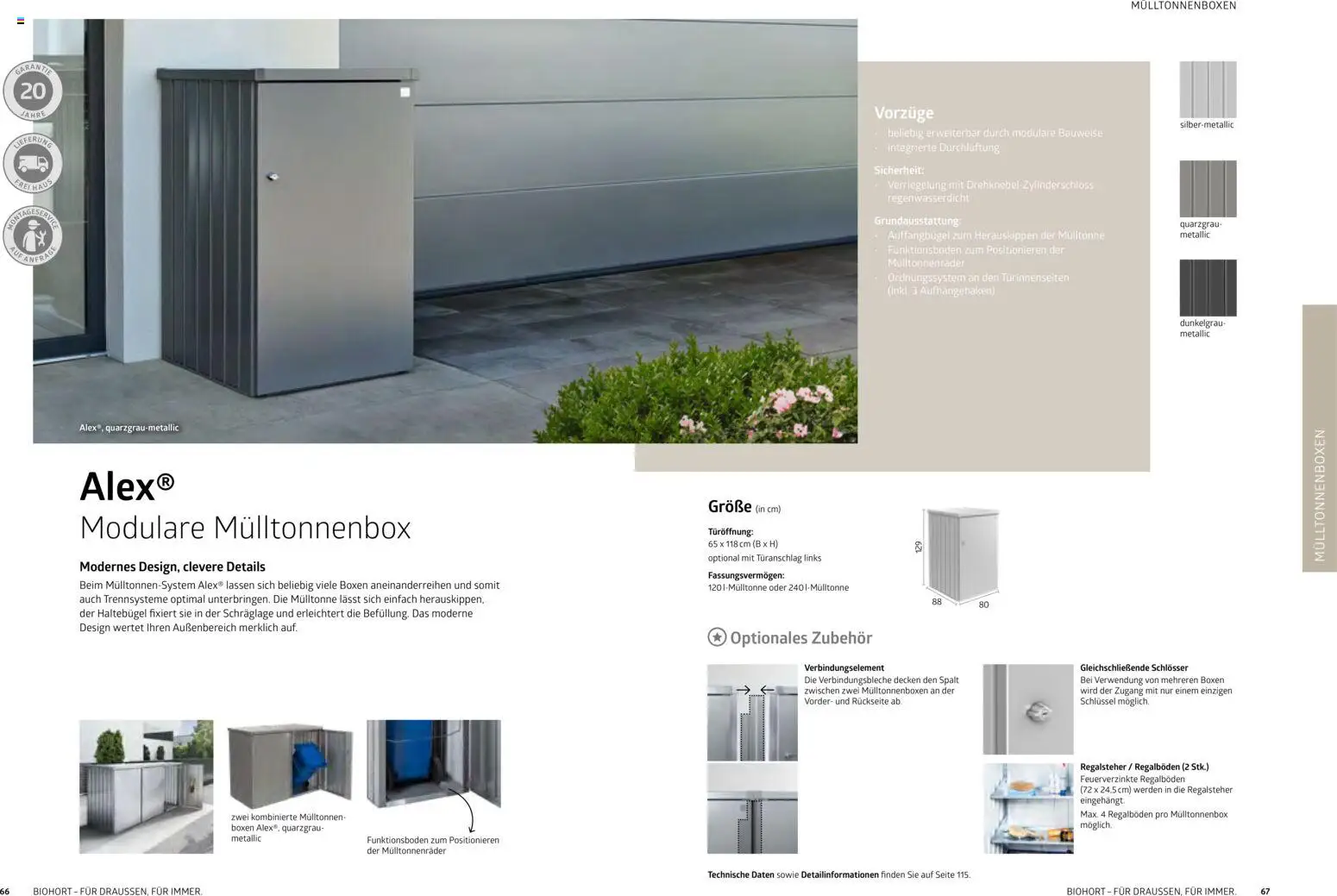 Dehner  Biohort – Metall für Garten & Terrasse gültig ab 05.01.2026 | Seite: 34