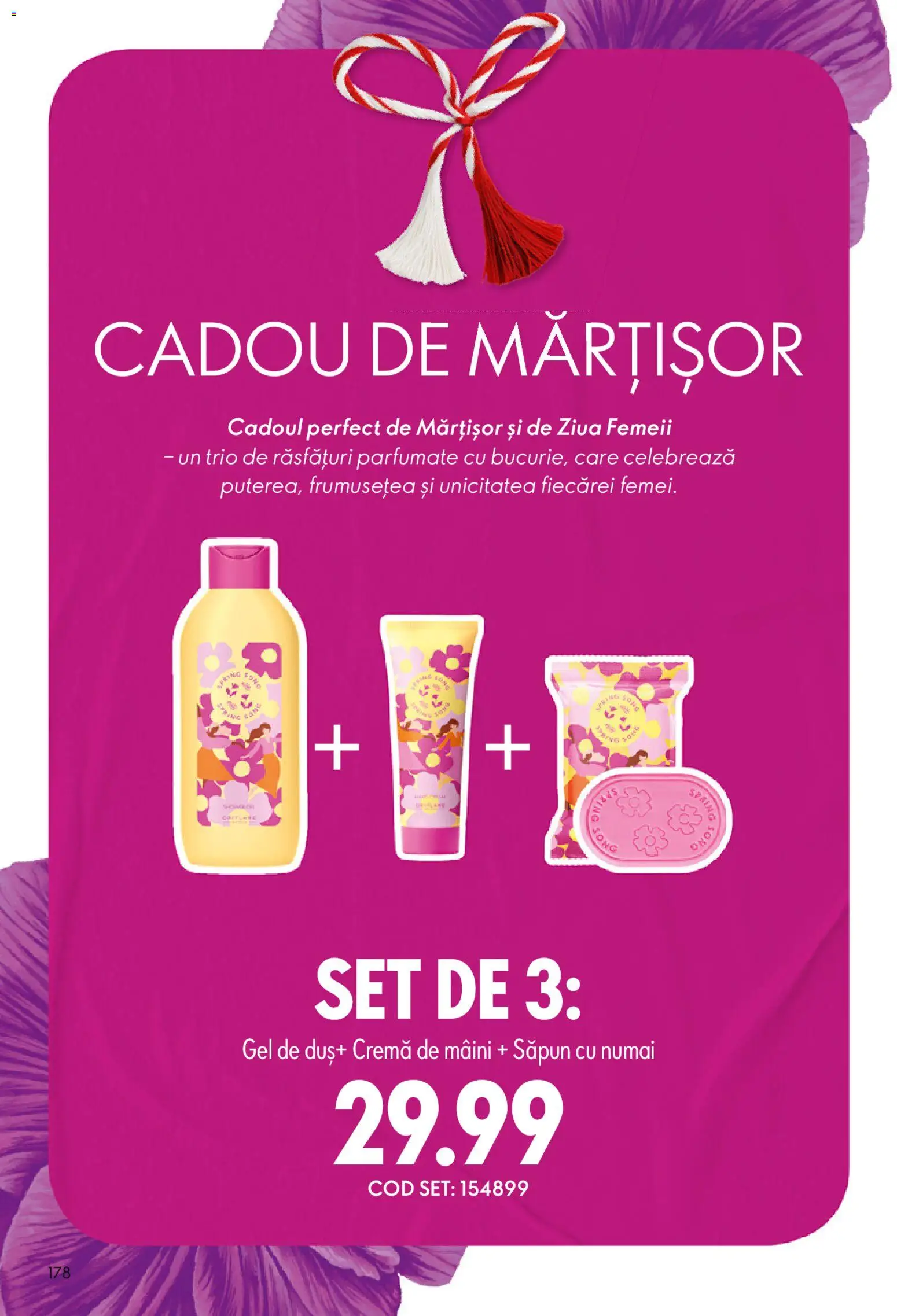 Noul catalog Oriflame – valabil de la 11.02.2026 | Pagină: 178 | Produse: Cremă, Cremă de mâini, Săpun, Gel de duș