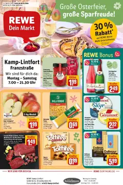 Rewe Prospekt Kamp-Lintfort	 ab 30.03.2026 gültig