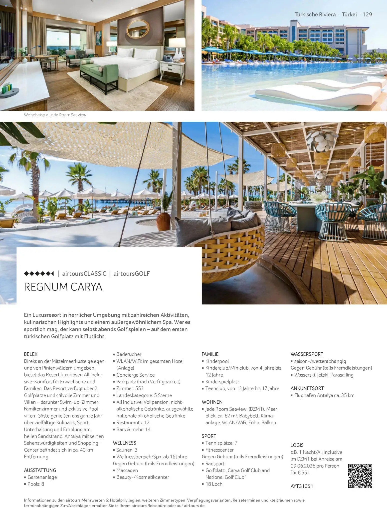 Aida Airtours Erstklassige Europareisen – gültig ab 30.10.2025 | Seite: 129