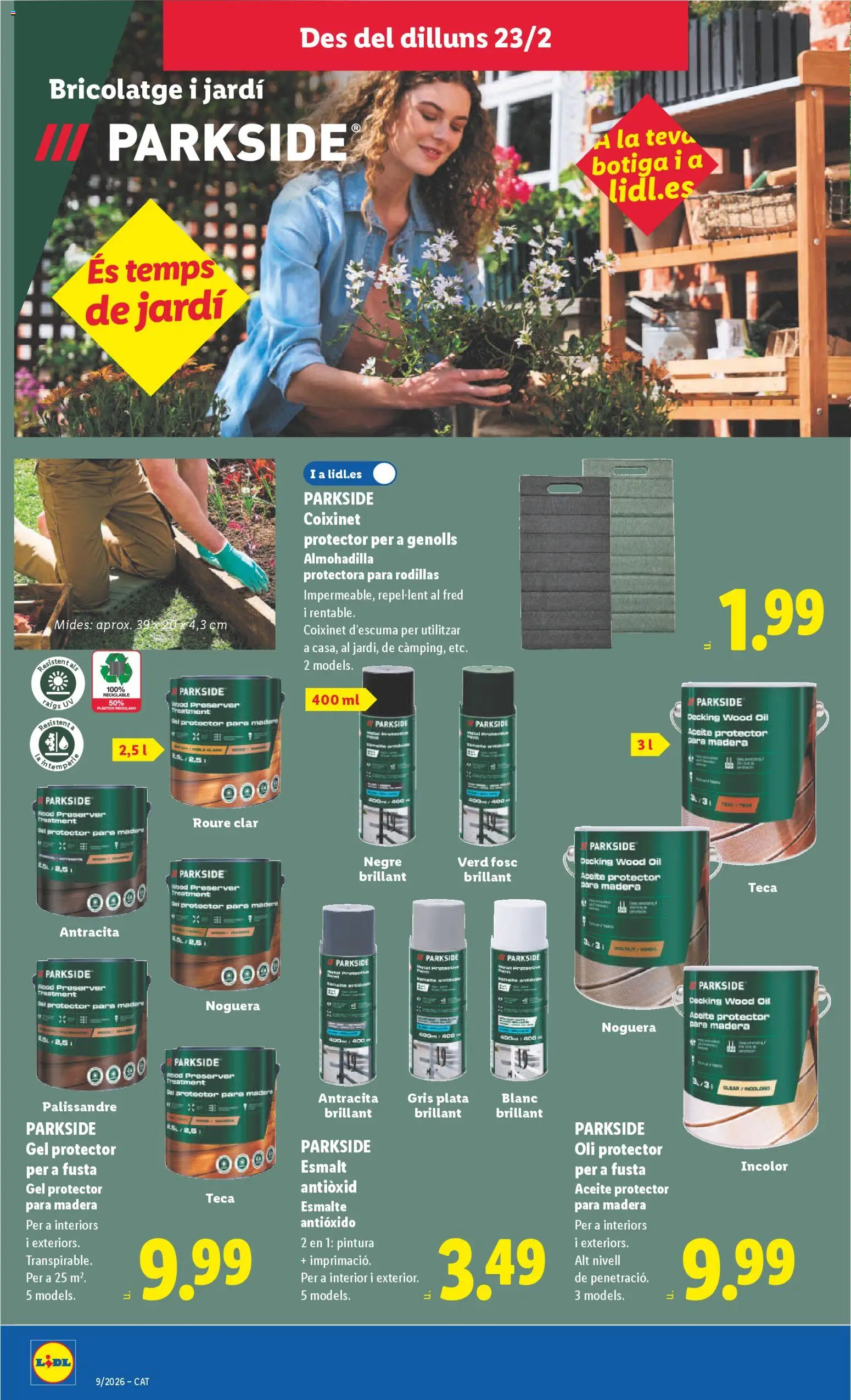 Lidl folleto de bazar │ válido desde el 23.02.2026 | Página: 2 | Productos: Aceite