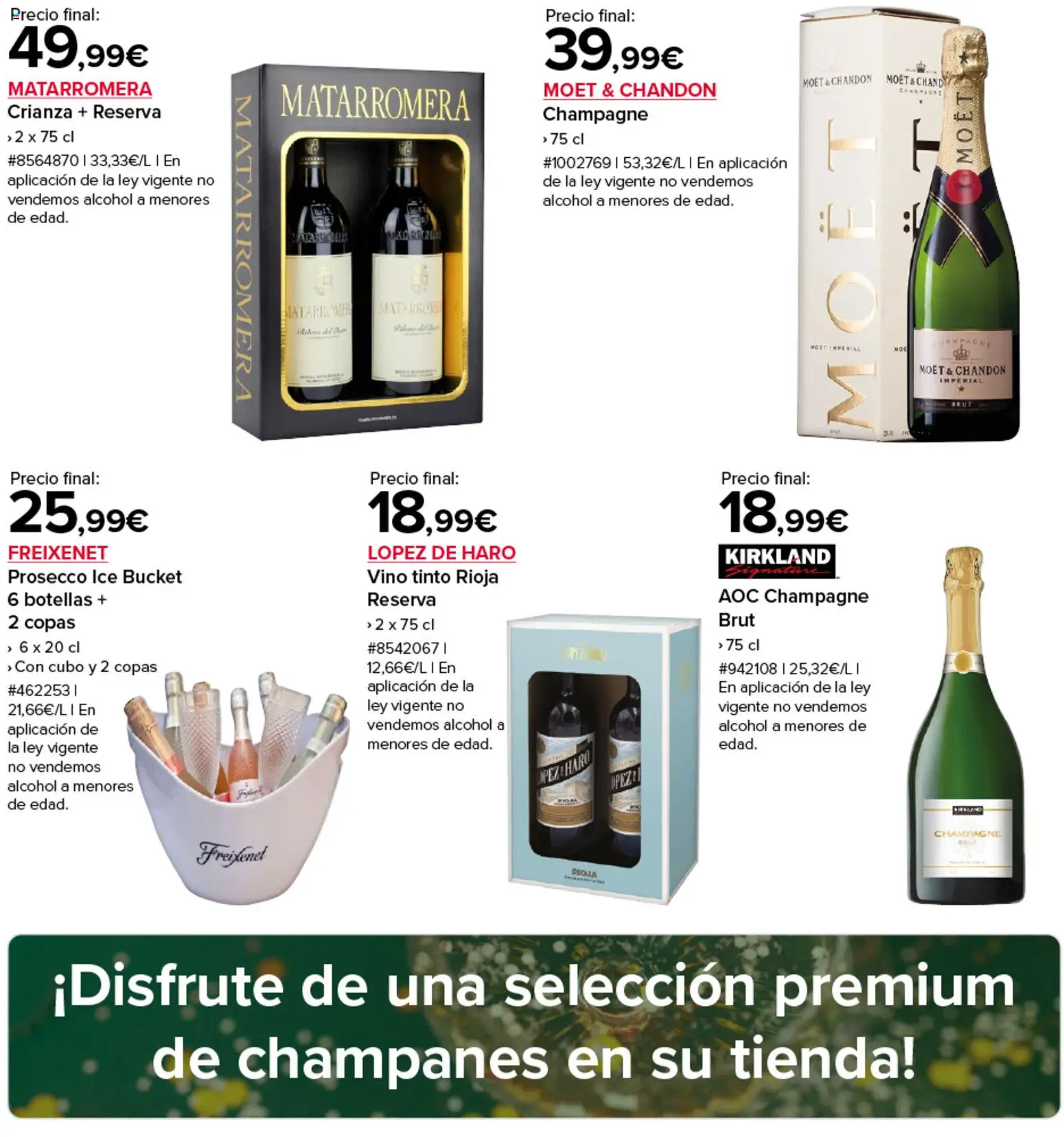 Costco catálogo │ válido desde el 25.11.2025 | Página: 4 | Productos: Vino