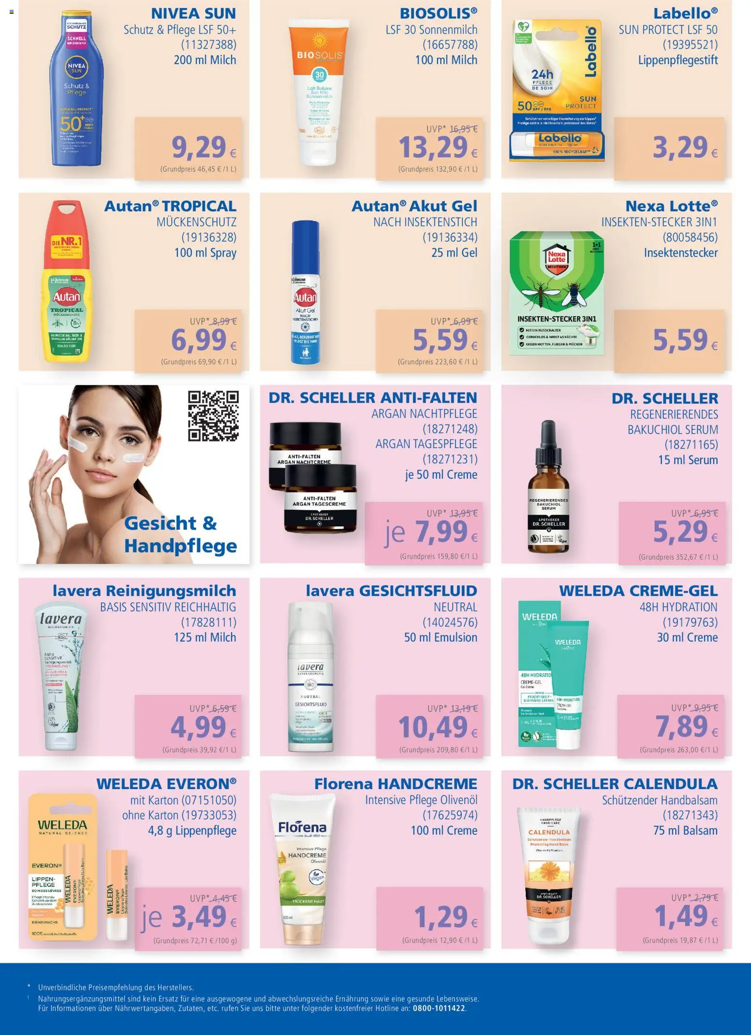 Apotal Drogerieknüller – gültig ab 15.04.2026 | Seite: 2 | Produkte: Milch, Serum, Tagescreme, Nachtcreme