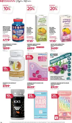 Rossmann Akciós újság - amely érvényes a következő dátumtól: 01.12.2025 | Oldal: 38