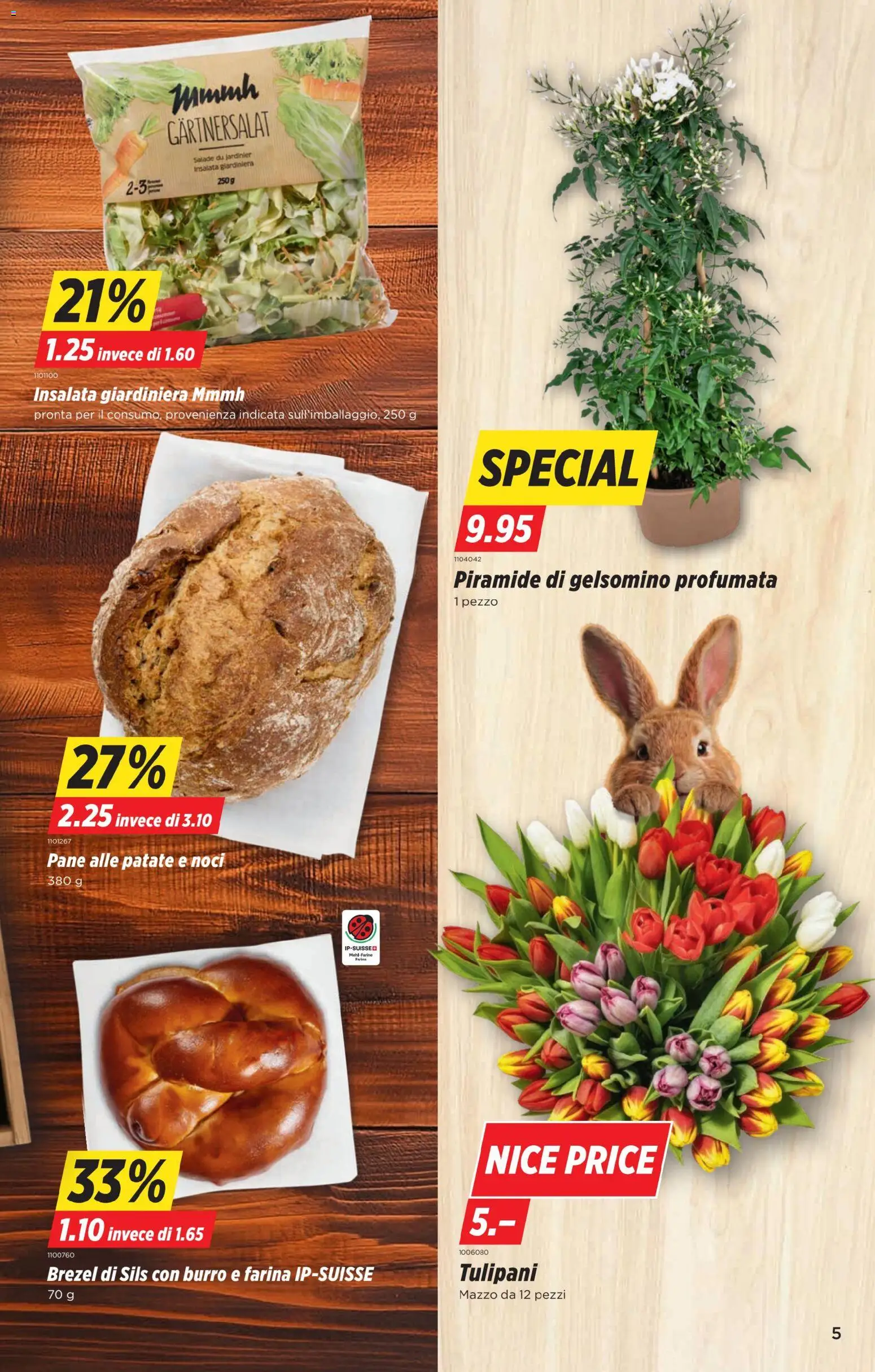 Denner aktionen IT – gültig ab 19.03.2026 | Seite: 5 | Produkte: Pane