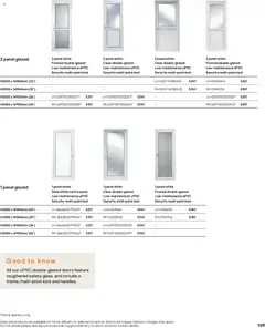 Preview of B&Q - Doors, windows & interiors valid from 25.02.2026 | Page: 109 | Products: Doors