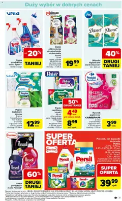 Carrefour Gazetka od 28.07.2025 | Strona: 33 | Produkty: Rolki, Wkładki higieniczne, Kapsułki do prania, Detergent