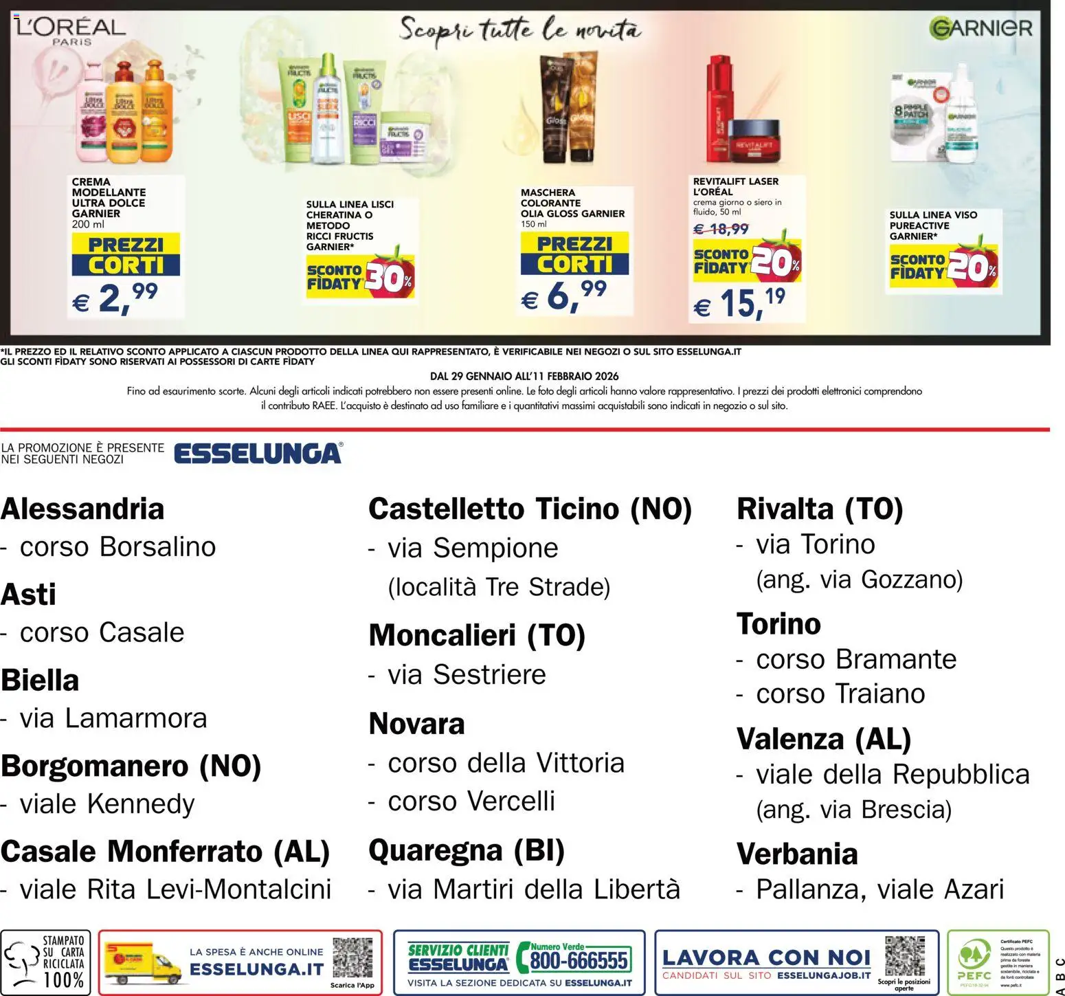 Volantino Esselunga S del 29.01.2026 | Pagina: 20 | Prodotti: Crema, Maschera