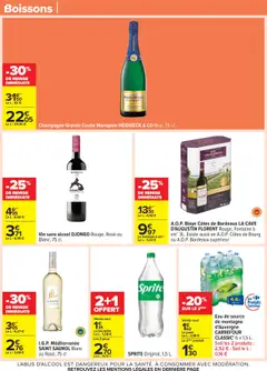  | Page: 57 | Produits: Alcool, Champagne, Eau de source, Vin