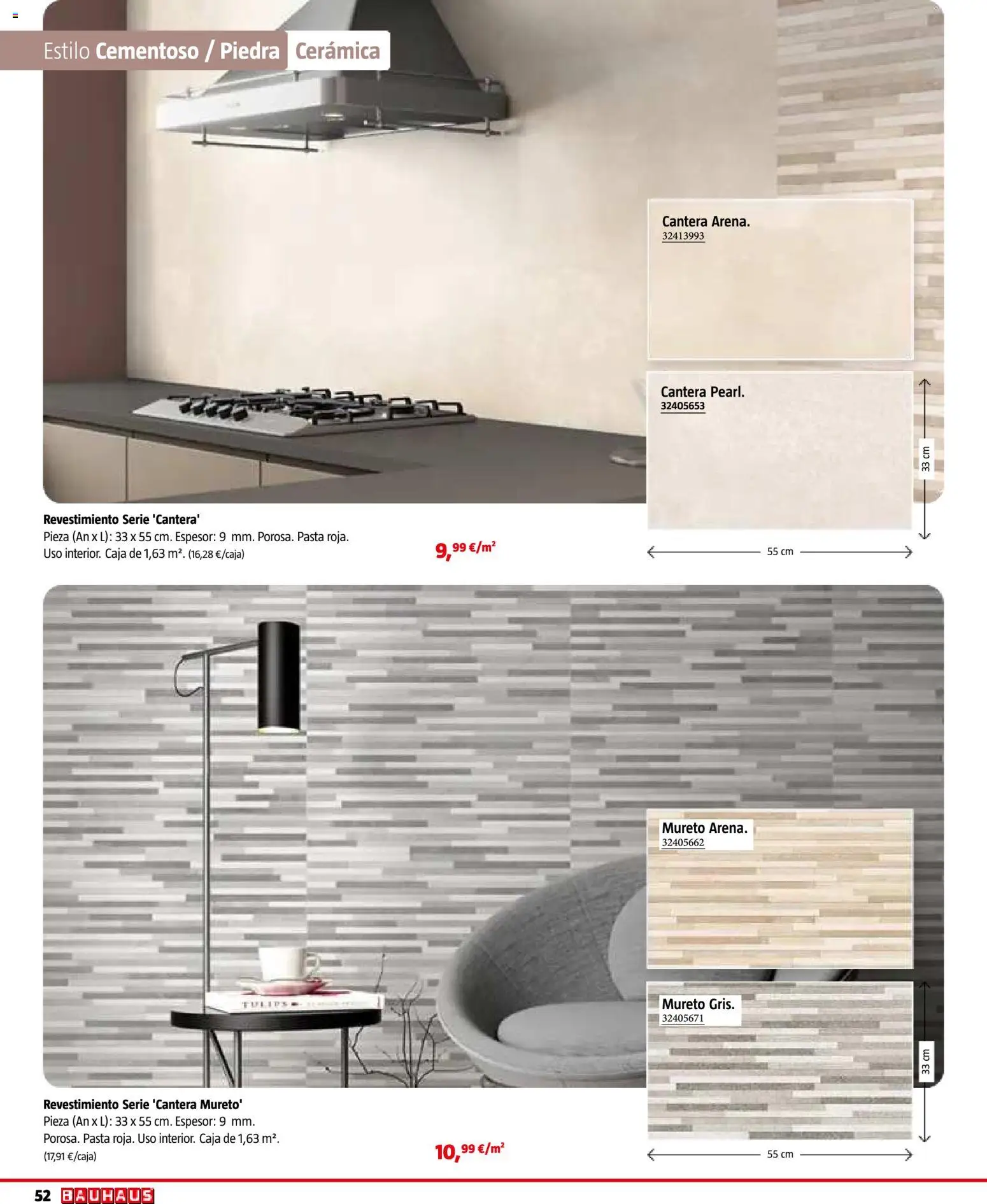 Bauhaus - Suelos y revestimientos │ válido desde el 24.02.2026 | Página: 52 | Productos: Pasta, Caja