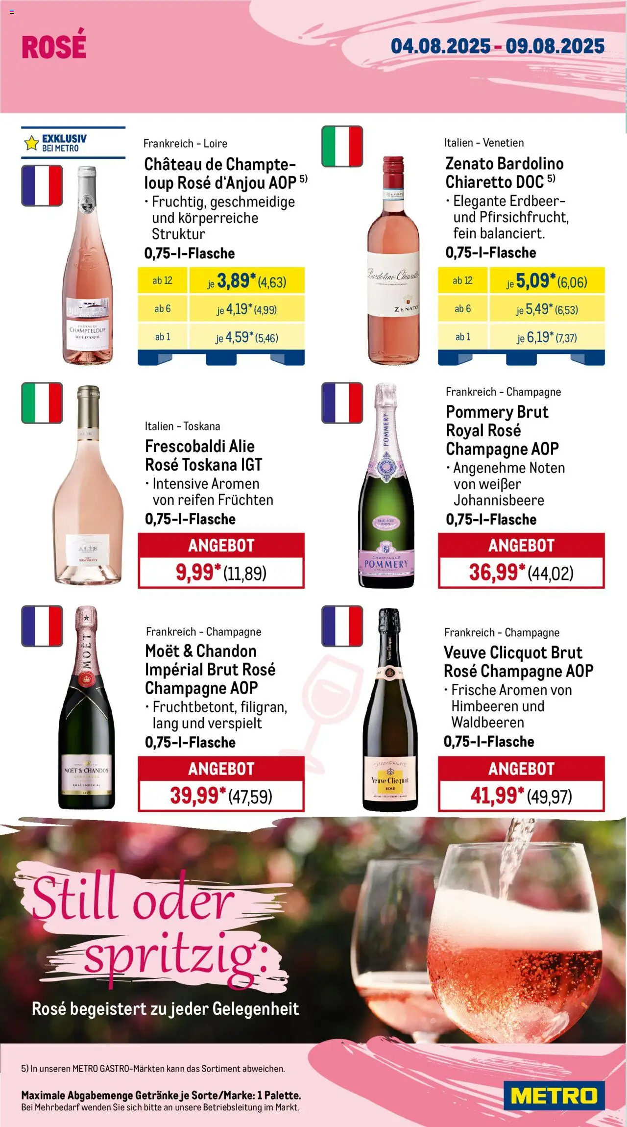Metro Wochen-Angebote Gastro - gültig ab dem 04.08.2025 | Seite: 16 | Produkte: Himbeeren, Hose