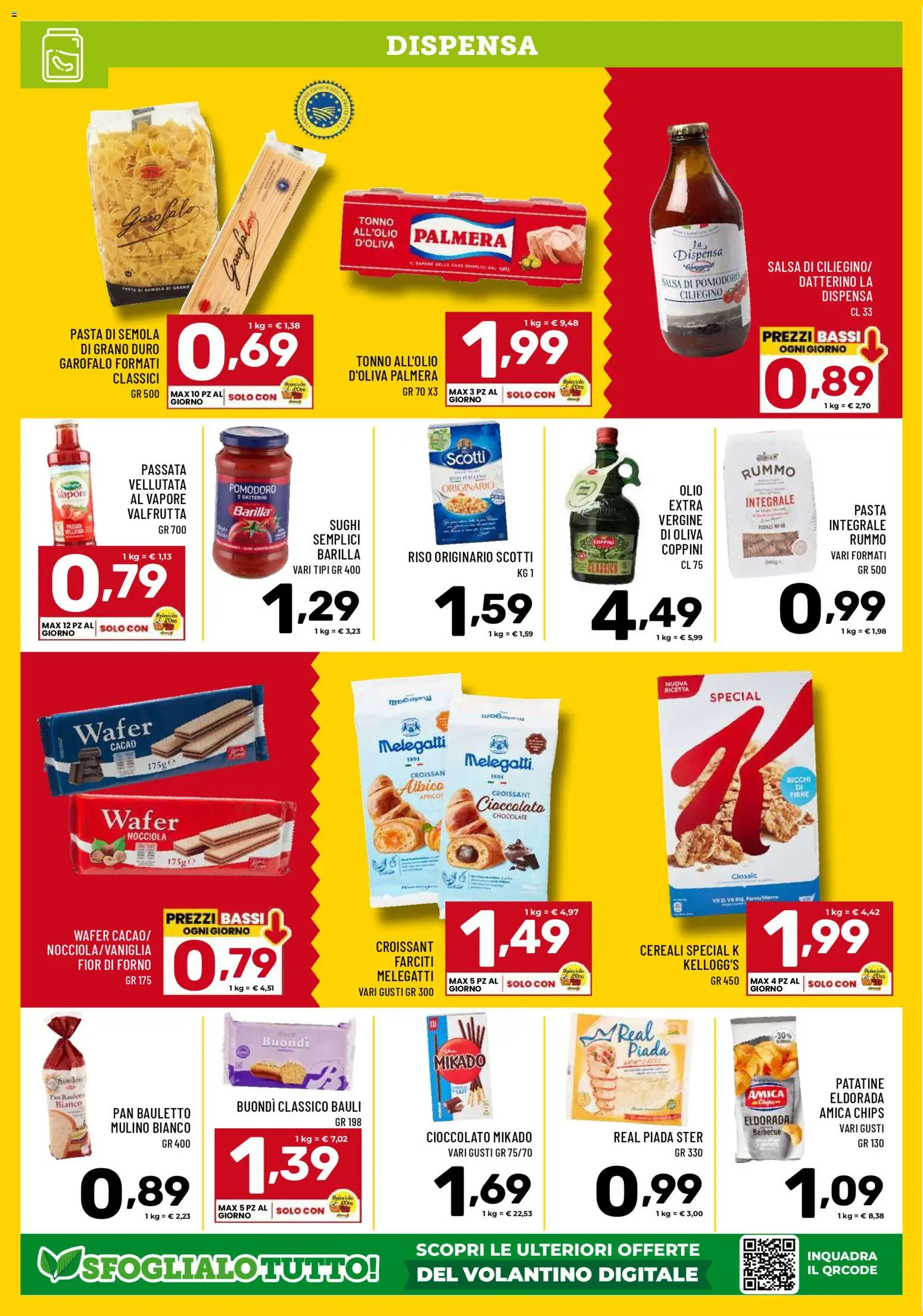 Volantino Il Centesimo del 13.01.2026 | Pagina: 8 | Prodotti: Cioccolato, Salsa, Olio, Tonno