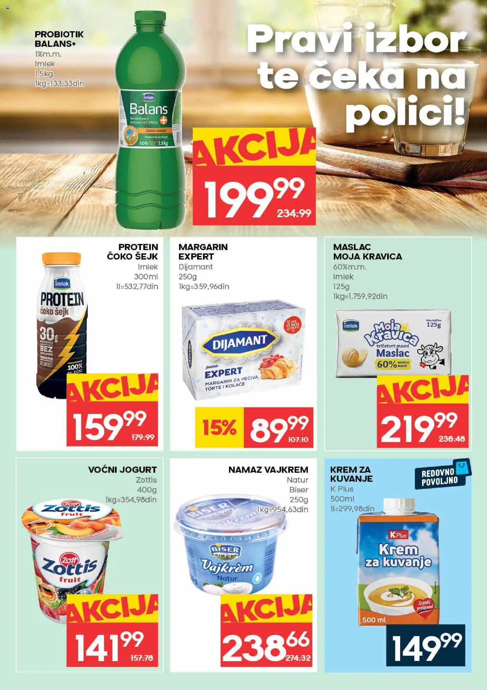Roda katalog - važi od 26.02.2026 | Strana: 11 | Proizvode: Protein, Margarin, Jogurt, Voćni jogurt