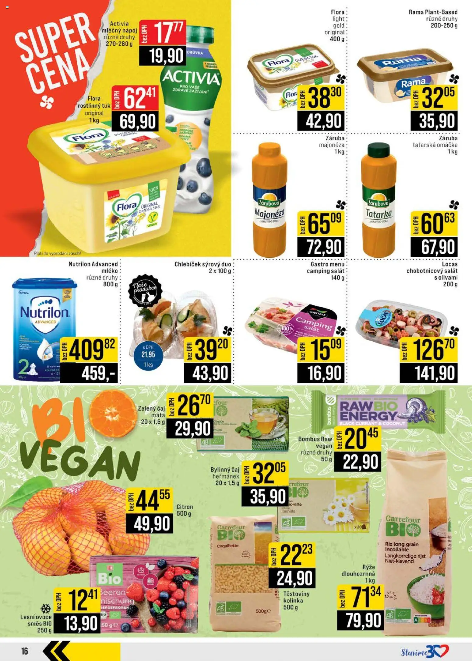 Jip leták - Cash & Carry od 12.11.2025 | Strana: 16 | Produkty: Čaj, Zelený čaj, Citron, Nutrilon