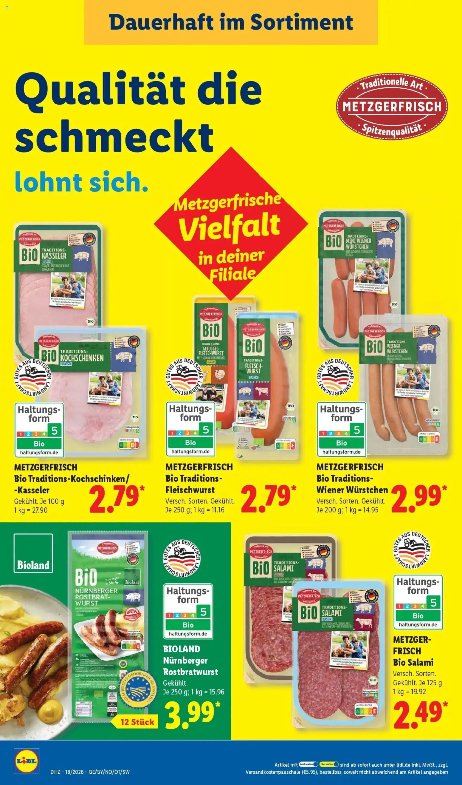 Lidl Německo leták od 27.04.2026 💥 Nenechte si ujít TOP nabídky! ⭐ | Česko
