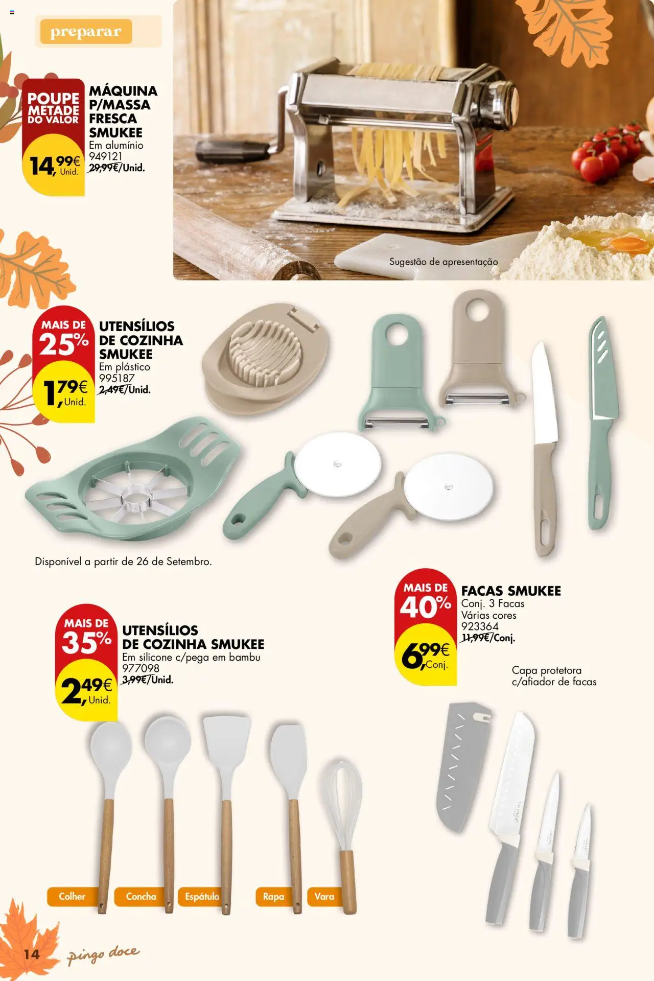 Pingo Doce - Bazar Outono │ válido de 23.09.2025 | Página: 14 | Produtos: Espátula