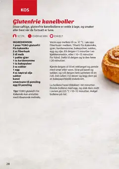 Forhåndsvisning av Joker TORO - kjempegodt nok! gyldig fra 07.04.2026 | Side: 28 | Produkter: Melk, Egg, Bakepulver, Сменный блок для фильтра