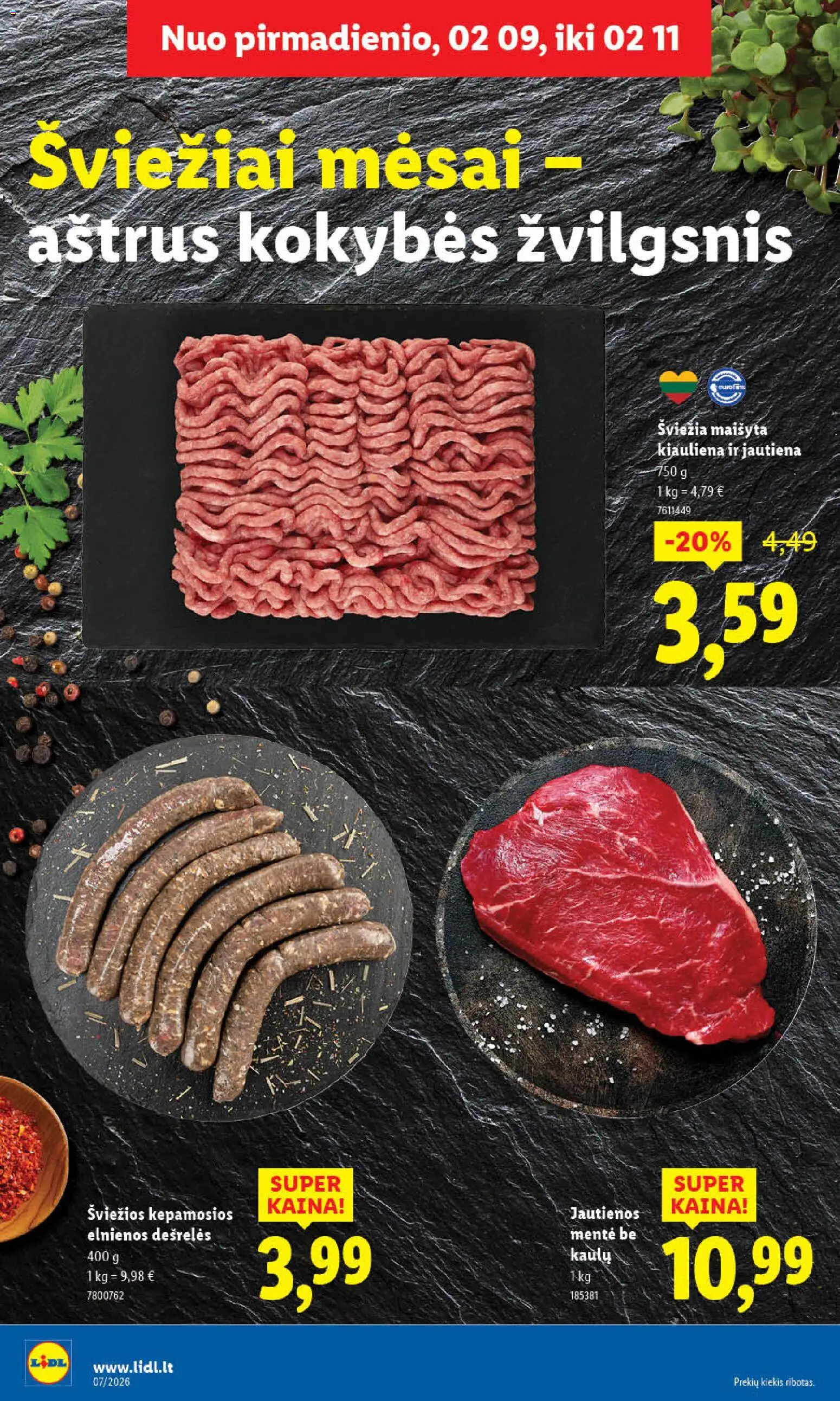 LIDL akcijos nuo 09.02.2026 | Puslapis: 6