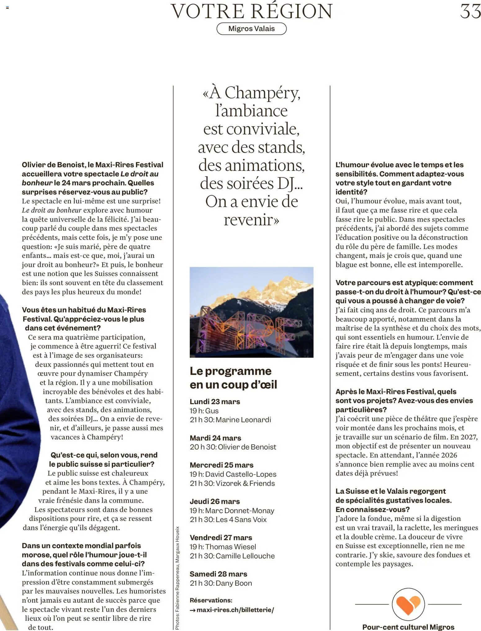 Migros Magazin FR – gültig ab 18.02.2026 | Seite: 33 | Produkte: Mars