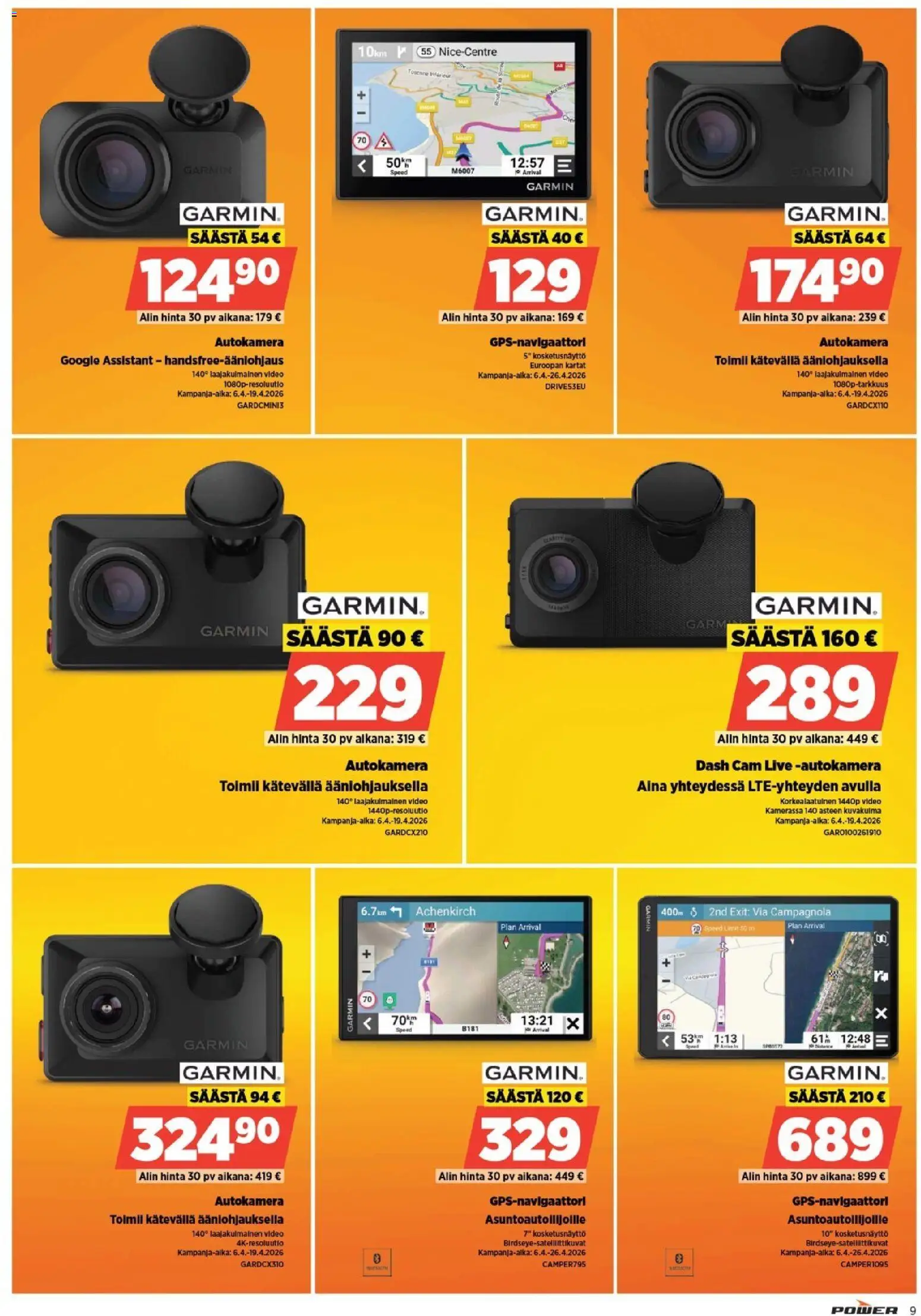 Power tarjoukset – voimassa 21.04.2026 alkaen | Sivu: 9 | Tuotteet: Video