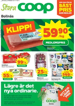 Stora Coop - Bollnäs - Förhandsvisning av reklamblad från butik Stora Coop aktuell från 10.11.2025