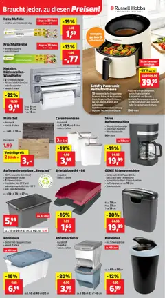Thomas Philipps Prospekt ab 12.01.2026 gültig | Seite: 4 | Produkte: Aktenvernichter, Kaffeemaschine, Öl, Heißluftfritteuse