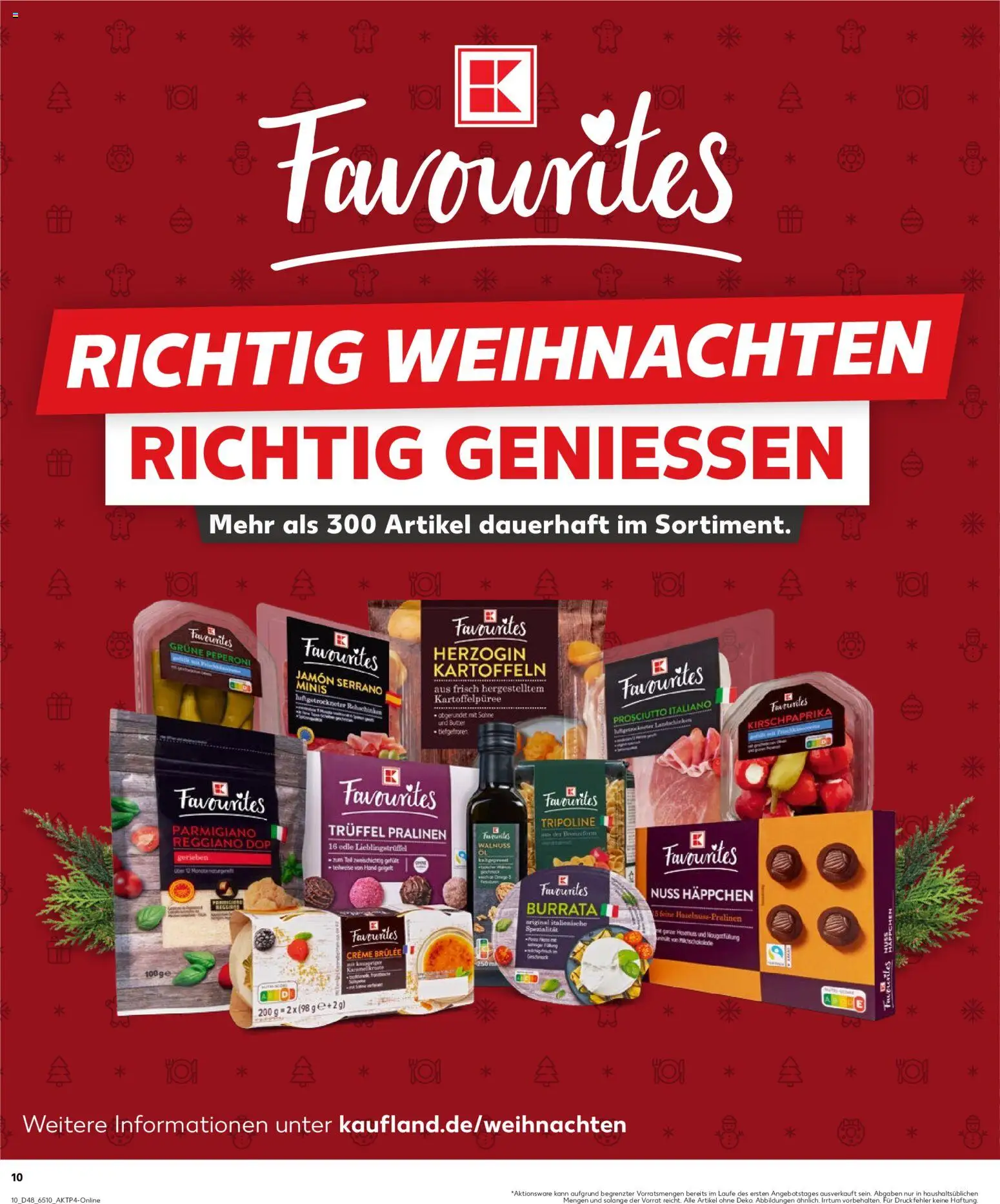 Kaufland prospekt Bremen	 – gültig ab 27.11.2025 | Seite: 10 | Produkte: Creme brulee, Pasta, Sahne, Frischkase
