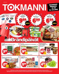 Tokmanni-mainoslehti voimassa 18.09.2025 alkaen