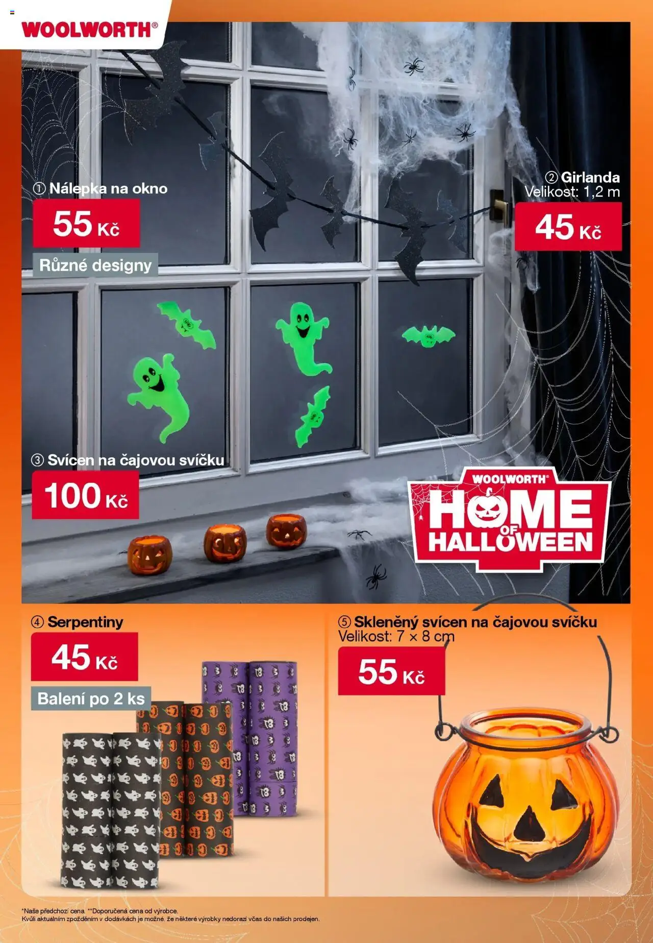 Woolworth leták od 10.10.2025 | Strana: 5 | Produkty: Svícen, Girlanda