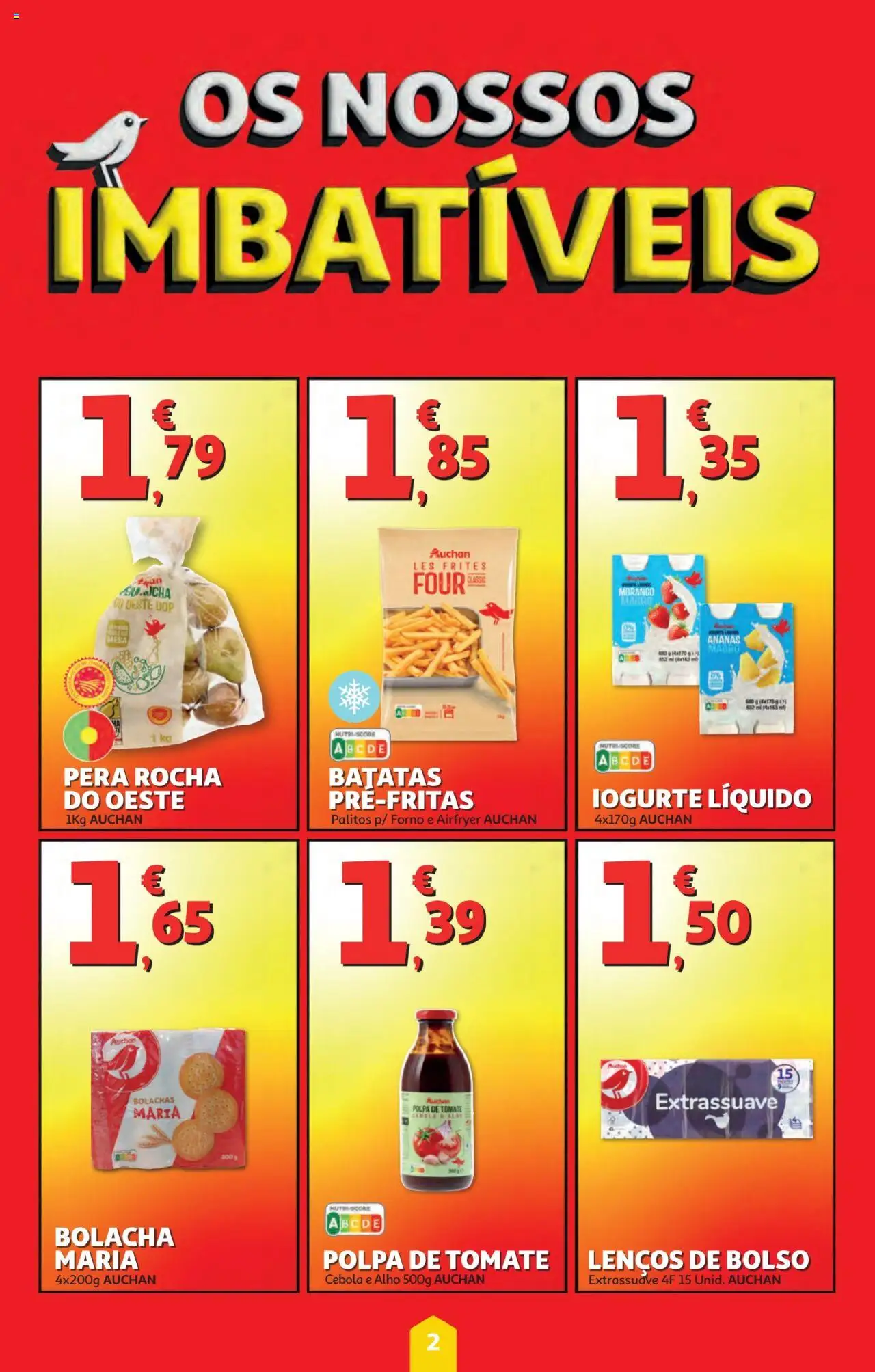 Minipreço folheto │ válido de 04.09.2025 | Página: 2 | Produtos: Forno, Bolachas, Iogurte, Iogurte liquido