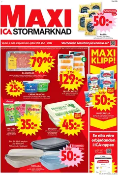 ICA Maxi - Malmö - Förhandsvisning av reklamblad från butik ICA Maxi aktuell från 19.01.2026