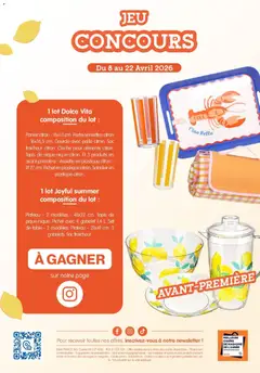 B&M - Prévisualisation de B&M catalogue valide à partir de 08.04.2026 | Page: 22 | Produits: Citron, Plateau, Gourde, Cloche