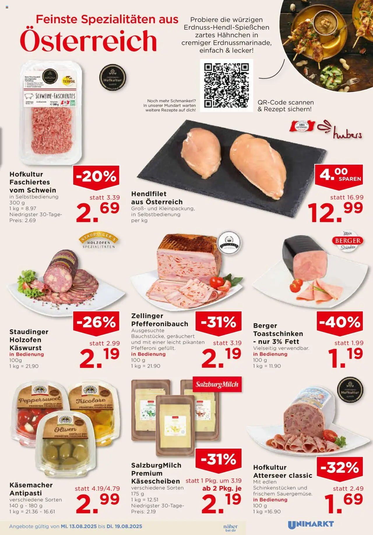 Unimarkt Nord gültig ab 13.08.2025 | Seite: 7 | Produkte: Szeder