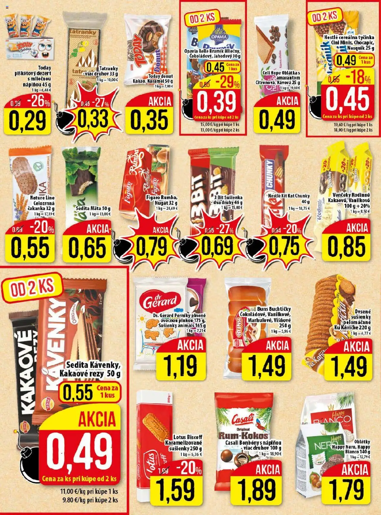 Klas leták │ platný od 18.08.2025 | Strana: 10 | Produkty: Donut, Nesquik