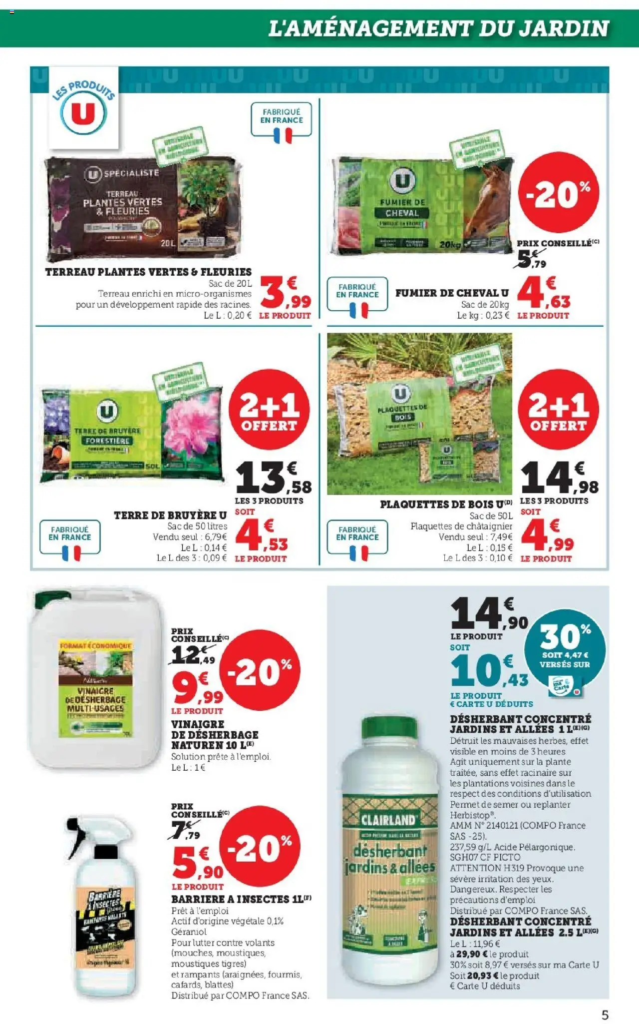  | Page: 5 | Produits: Sac, Plantes, Terreau, Vinaigre