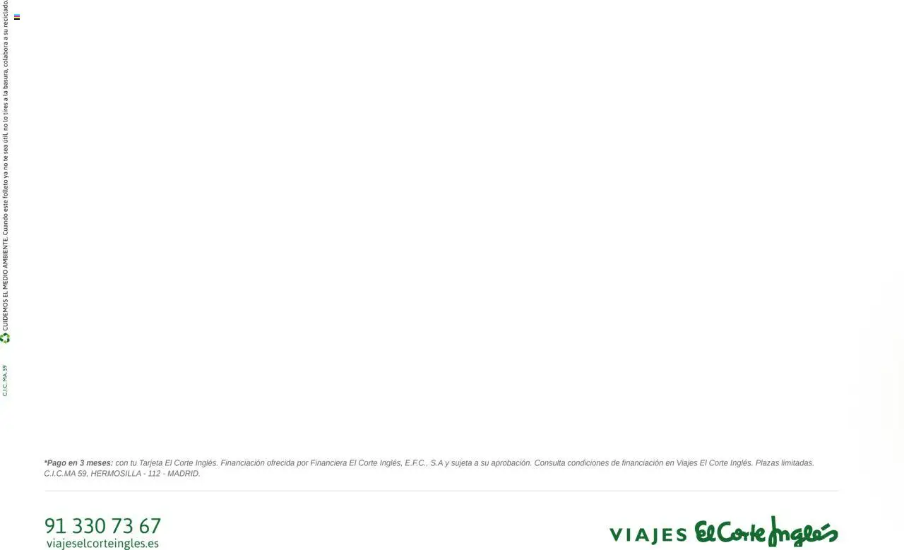 Viajes El Corte Inglés Circuitos exclusivos │ válido desde el 01.05.2025 | Página: 100 | Productos: Té