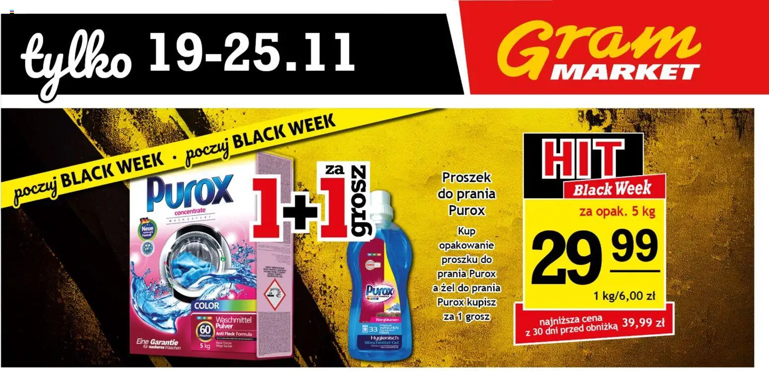 Gram Market Black Friday od 21.11.2025 | Strona: 6 | Produkty: Proszek do prania