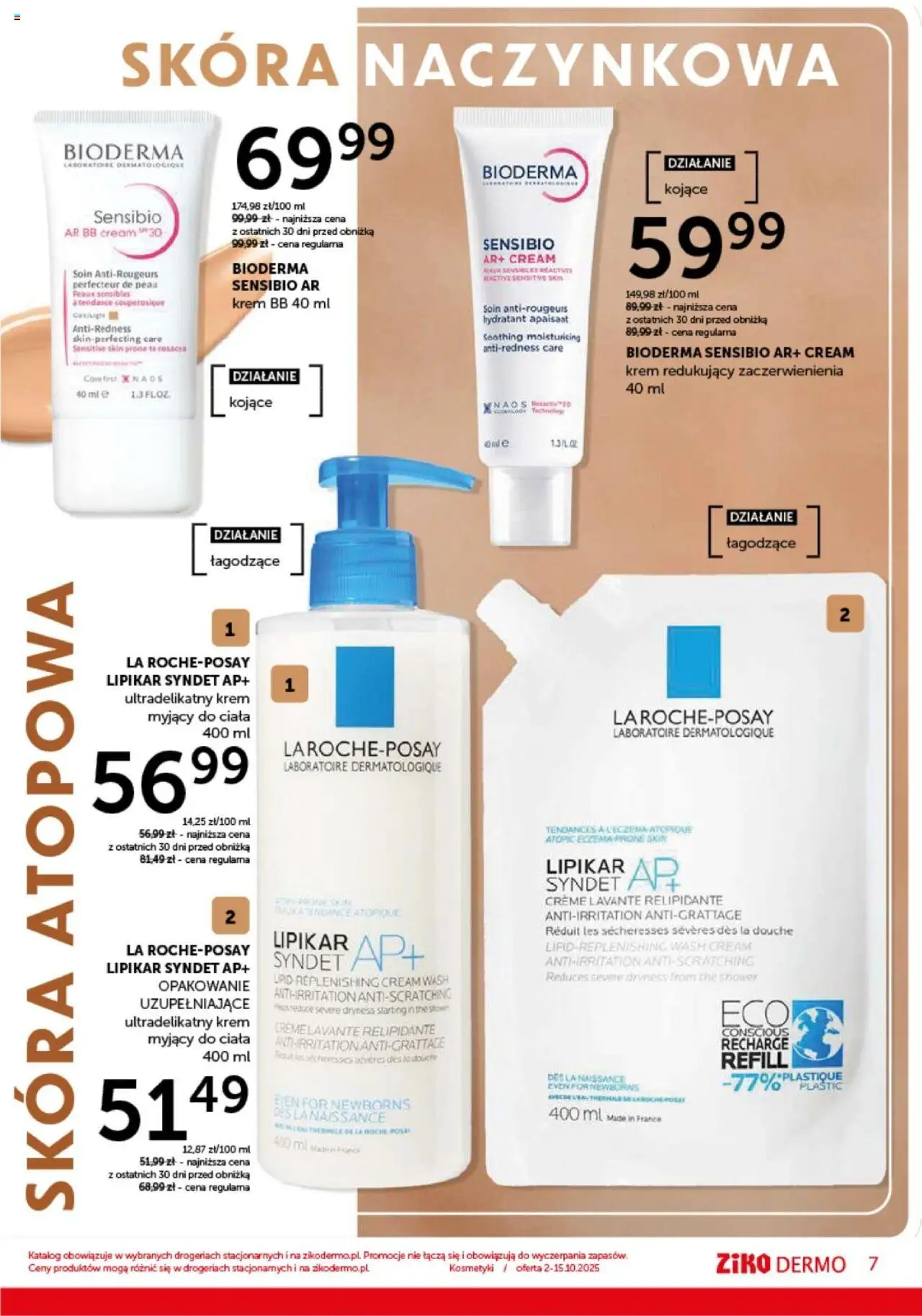 Ziko Gazetka od 02.10.2025 | Strona: 7 | Produkty: Kosmetyki, krem BB, Krem