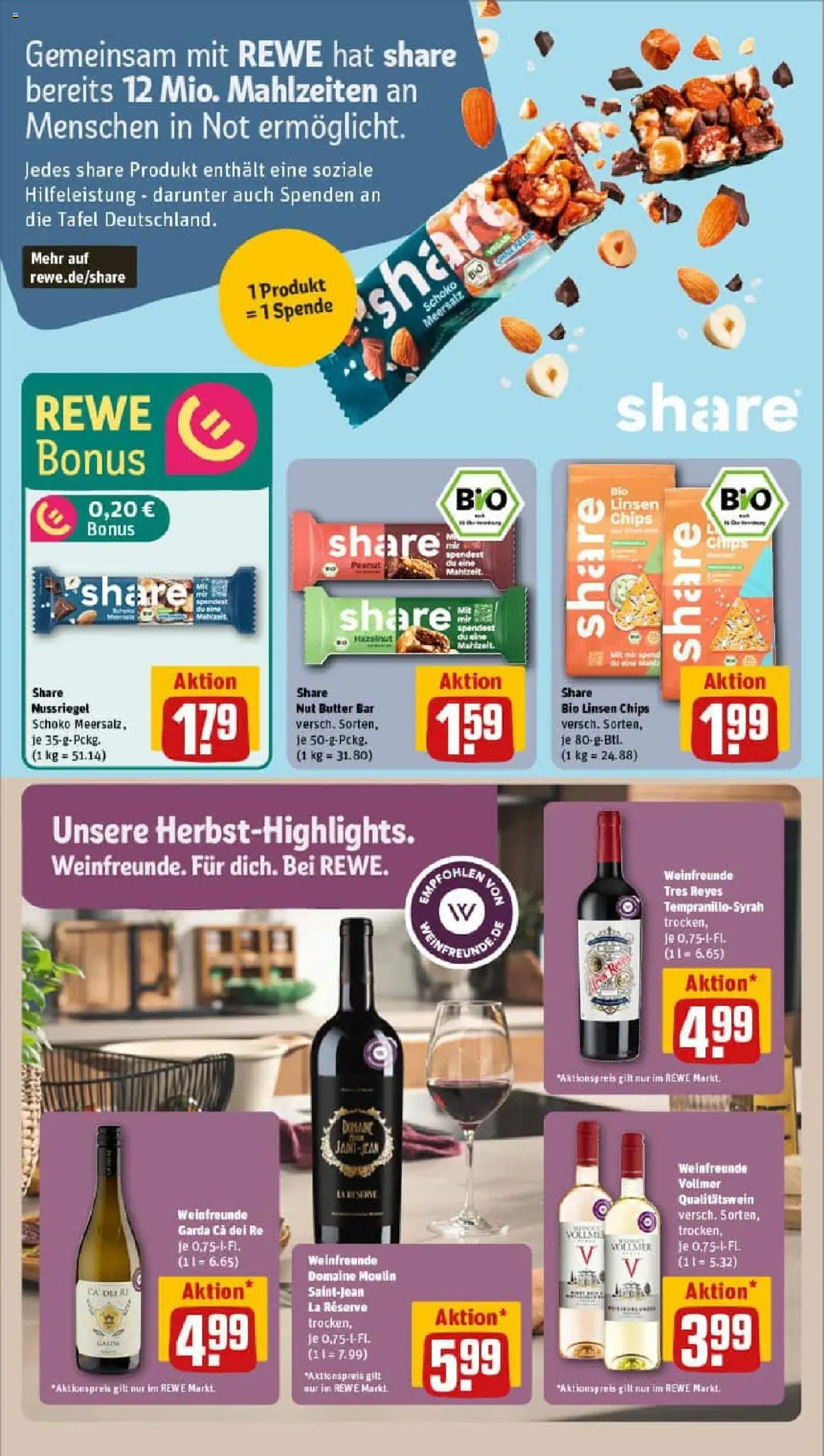 Rewe prospekt Dreieich / Götzenhain	 – gültig ab 13.10.2025 | Seite: 15 | Produkte: Butter, Chips