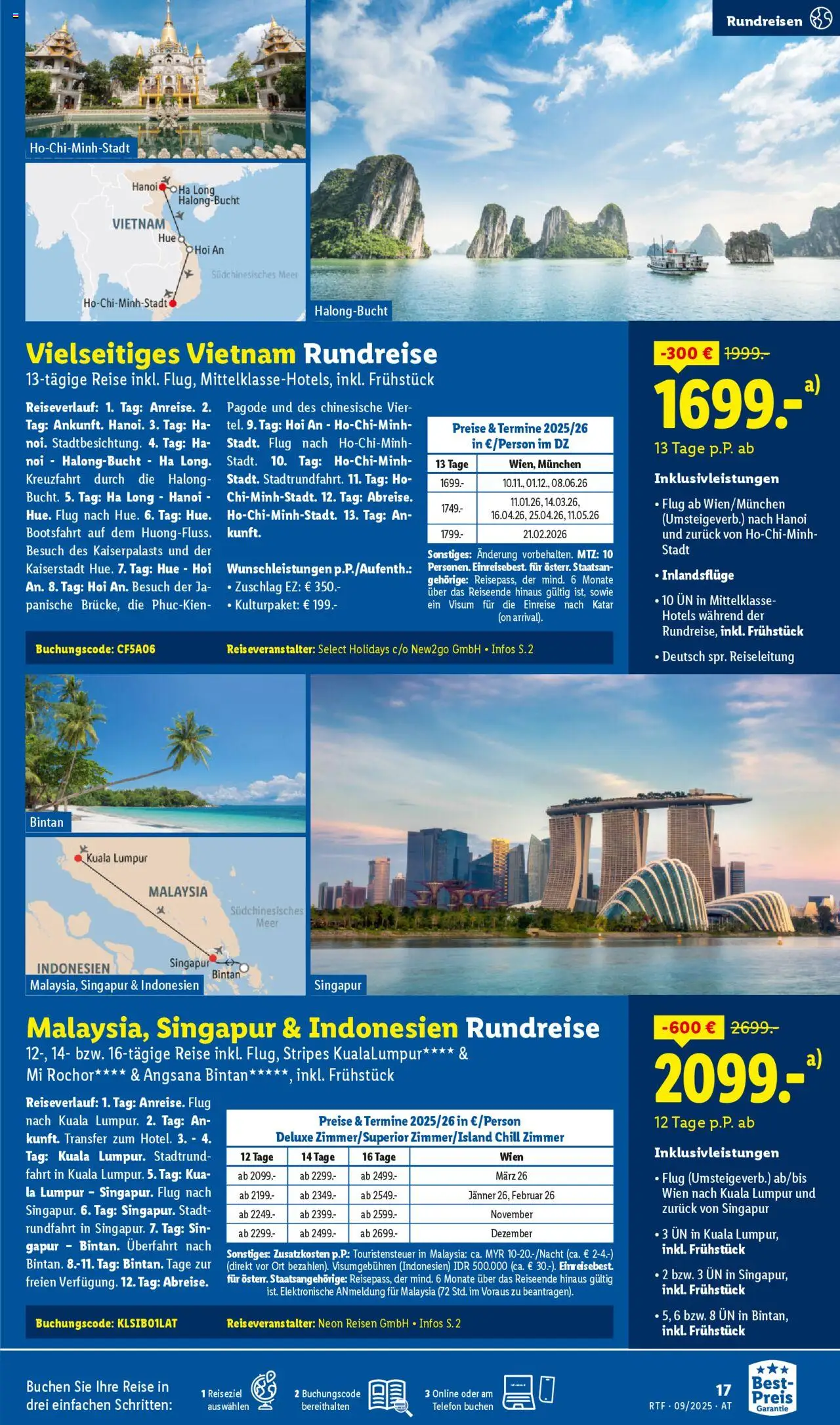 Lidl Reisen gültig ab 19.09.2025 | Seite: 17 | Produkte: Telefon