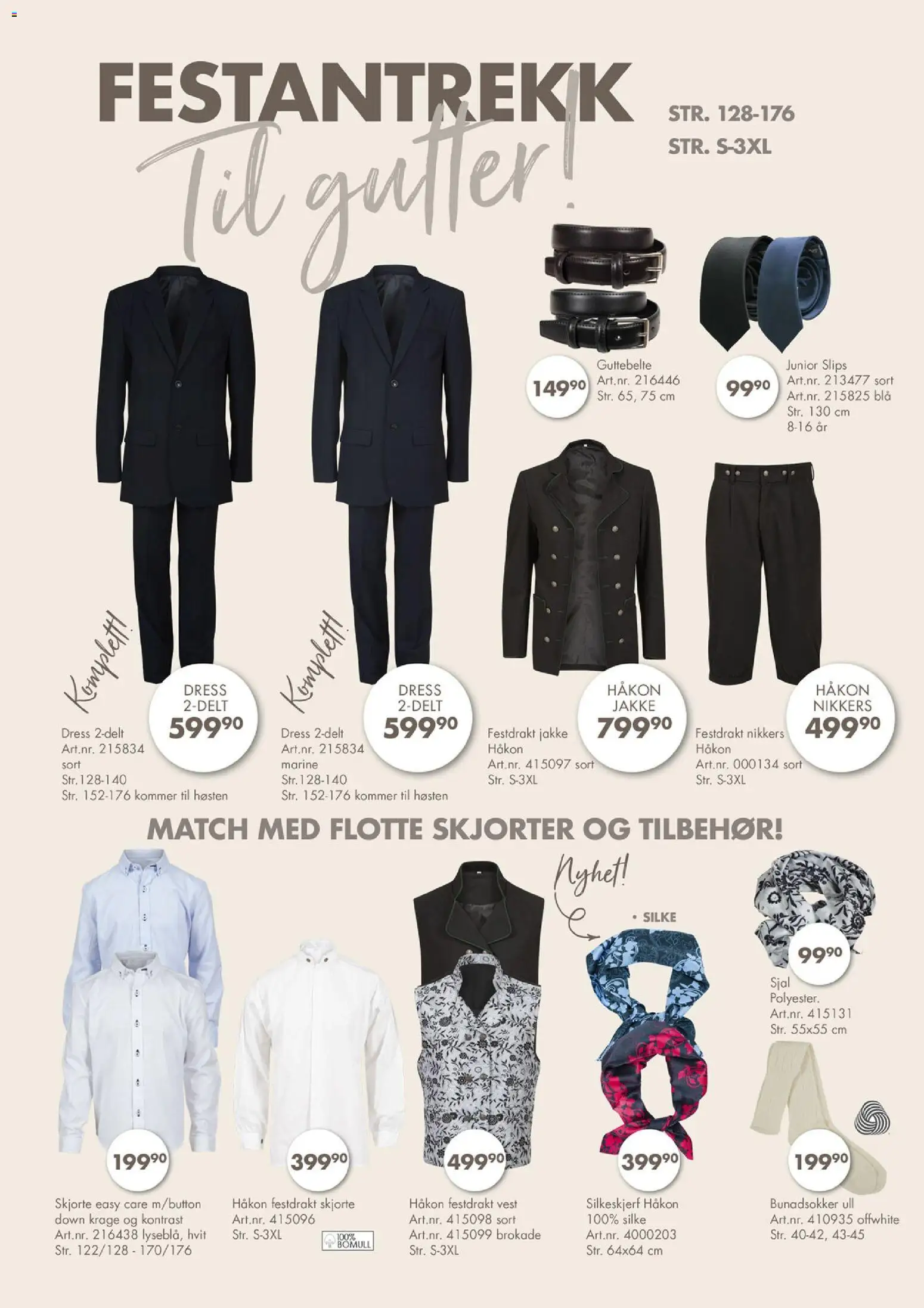 {H1} | Side: 31 | Produkter: Nuisette, Vest, Jakke, Slips