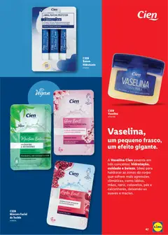 Pré-visualização CIEN Batom Hidratante, Batom Hidratante válido de 16.03.2026 | Página: 47 | Produtos: Batom, Máscara facial, Manteiga, Óleo