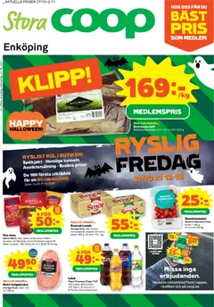 Stora Coop - Enköping - Förhandsvisning av reklamblad från butik Stora Coop aktuell från 27.10.2025