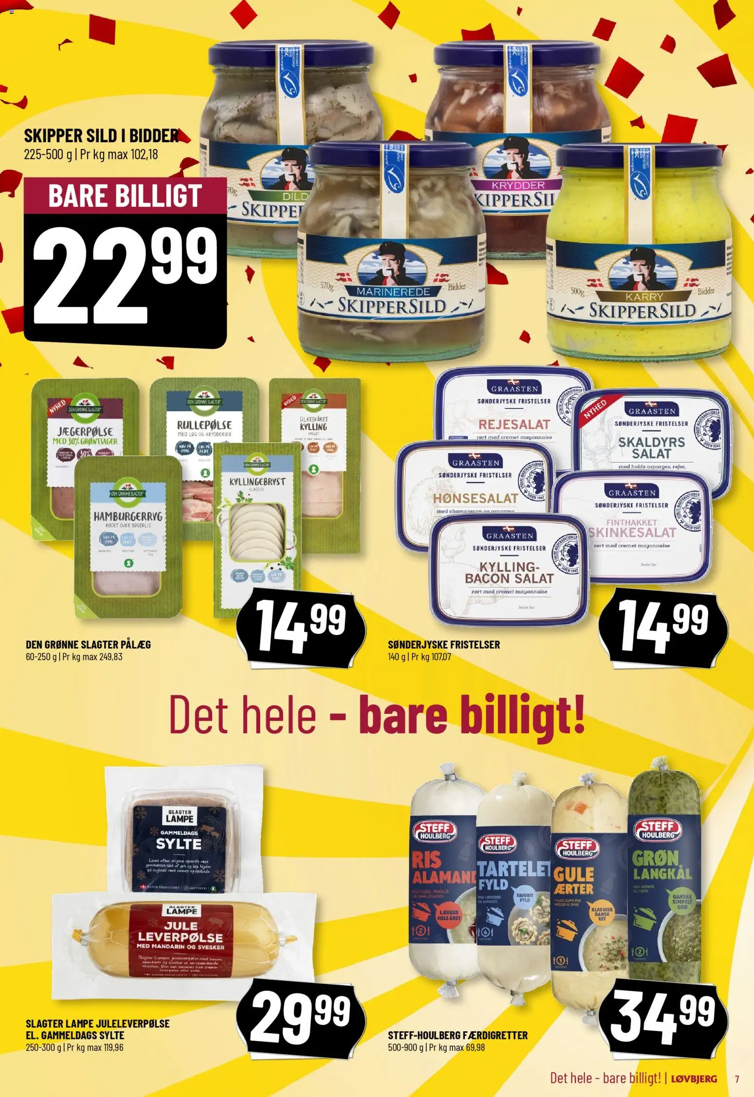 Løvbjerg tilbudsavis – gyldig fra 31.10.2025 | Side: 7 | Produkter: Fløde, Pålæg, Rugbrød, Svesker